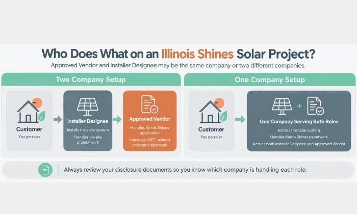 Who Does What on an Illinois Shines Solar Project